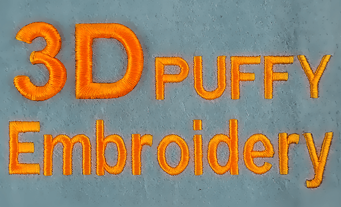 3D PUFFY FOAM EMBROIDERY | YOUR COMPLETE GUIDE