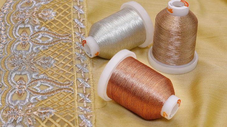 HOW TO RUN A METALLIC THREAD