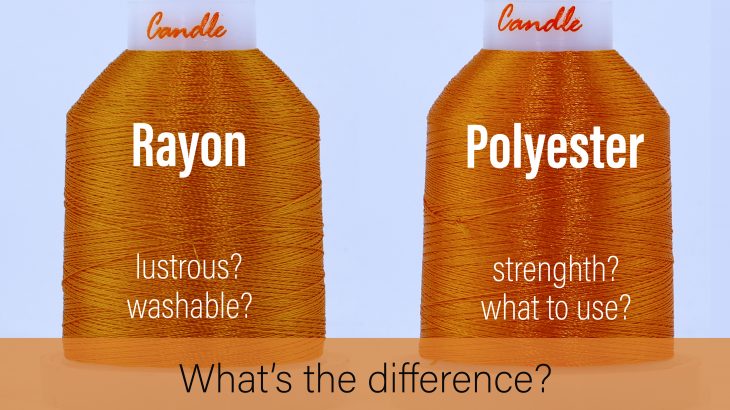 WHICH ONE IS BETTER: POLYESTER OR VISCOSE RAYON EMBROIDERY