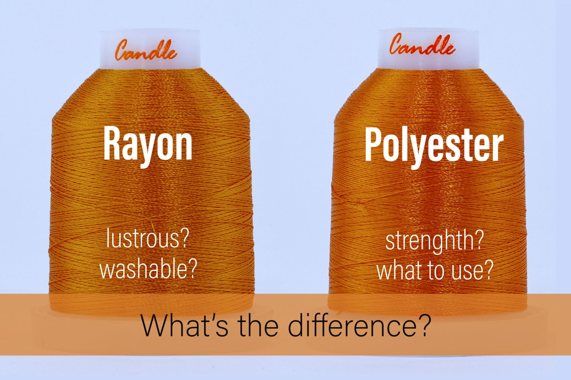 WHICH ONE IS BETTER: POLYESTER OR VISCOSE RAYON EMBROIDERY